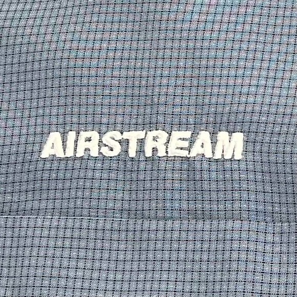 Tri-Mountain Airstream Shirt Mens XL Blue Check Long Sleeve Embroidered Logo - Picture 5 of 11